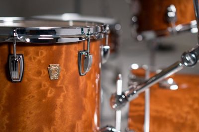 Classic Maple LCG Kit featuring Exotic Quilted Makore veneer over Poly-Glass lacquer finish