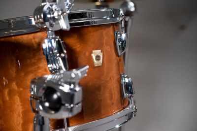 Classic Maple LCG Kit featuring Exotic Quilted Makore veneer over Poly-Glass lacquer finish