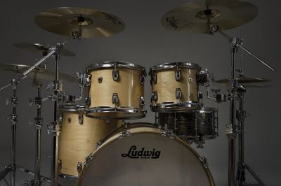 Classic Maple LCG Kit featuring Exotic Birdseye Maple veneer over Poly-Glass lacquer finish