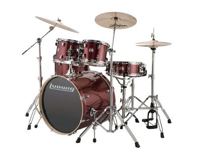 5 pc. Wine Red w/22" BD (LCEE22025)