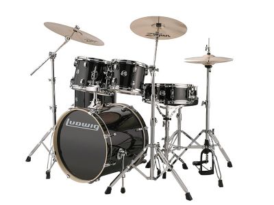 5 pc. Black Sparkle w/20" BD