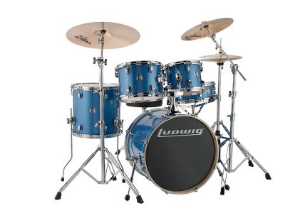 5 pc. Blue Sparkle w/20" BD