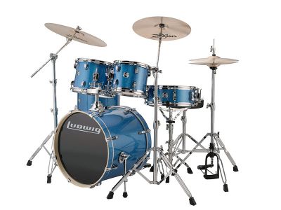 5 pc. Blue Sparkle w/20" BD
