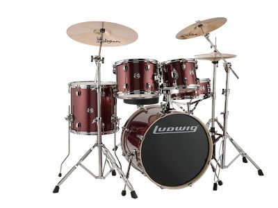 5 pc. Wine Red w/20" BD