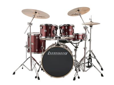 5 pc. Wine Red w/20" BD