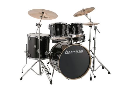 5 pc. Black Sparkle w/22" BD