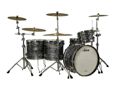 Ludwig Legacy Maple LCG kit finished Vintage Black Oyster