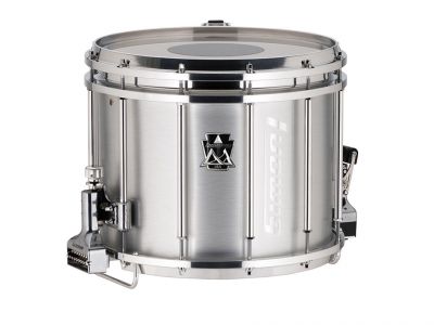 LUMS14PS 12x14 Marching Snare Drum in Brushed Silver